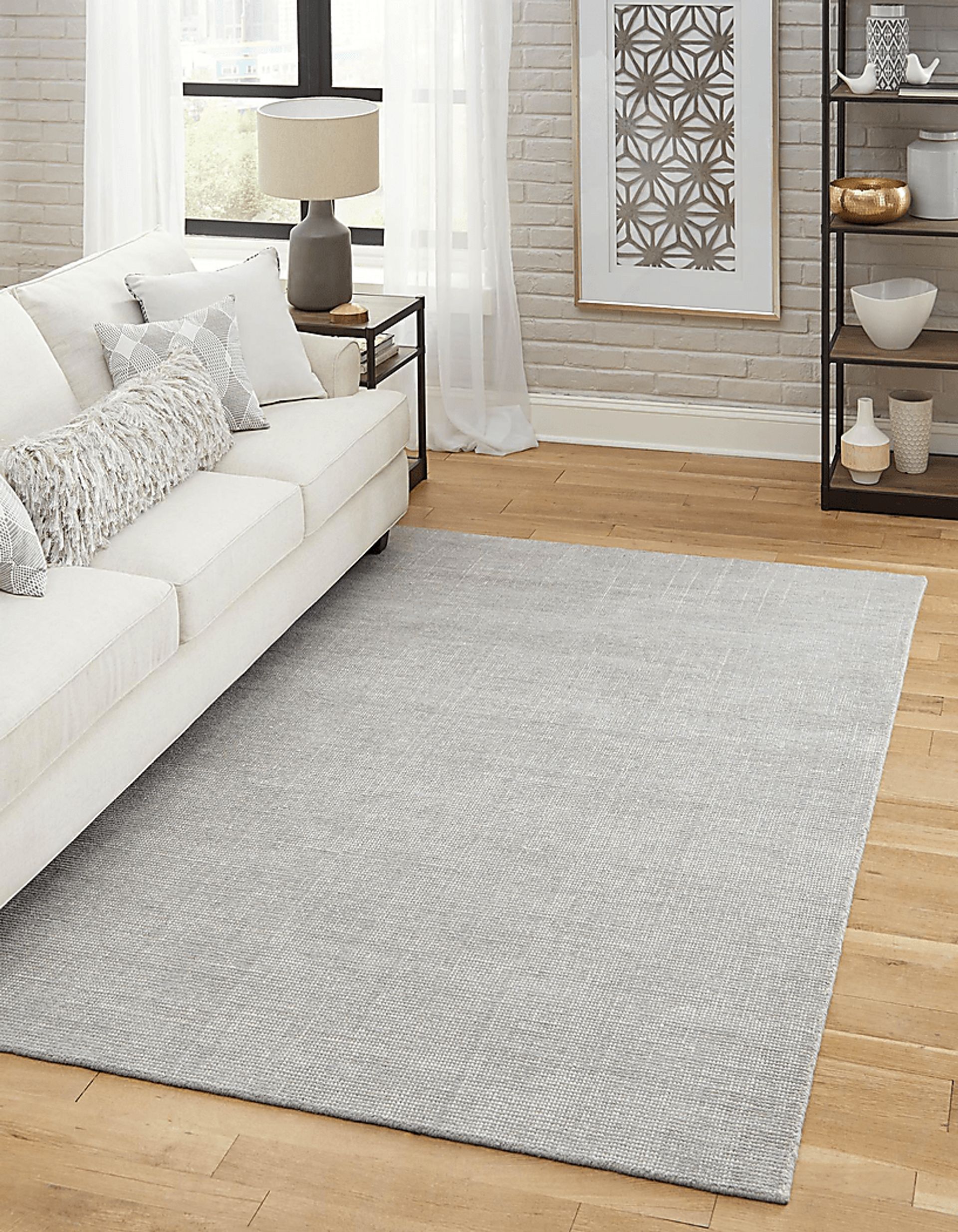 Marmot Light Gray 10' x 14'1 Rug - Image 3