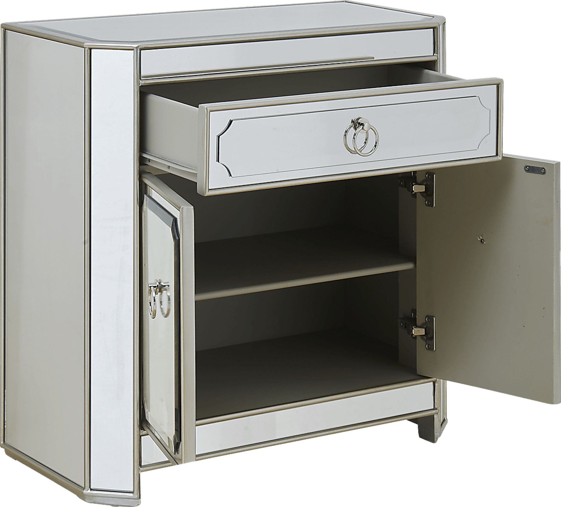 Marnie Platinum Accent Cabinet - Image 2