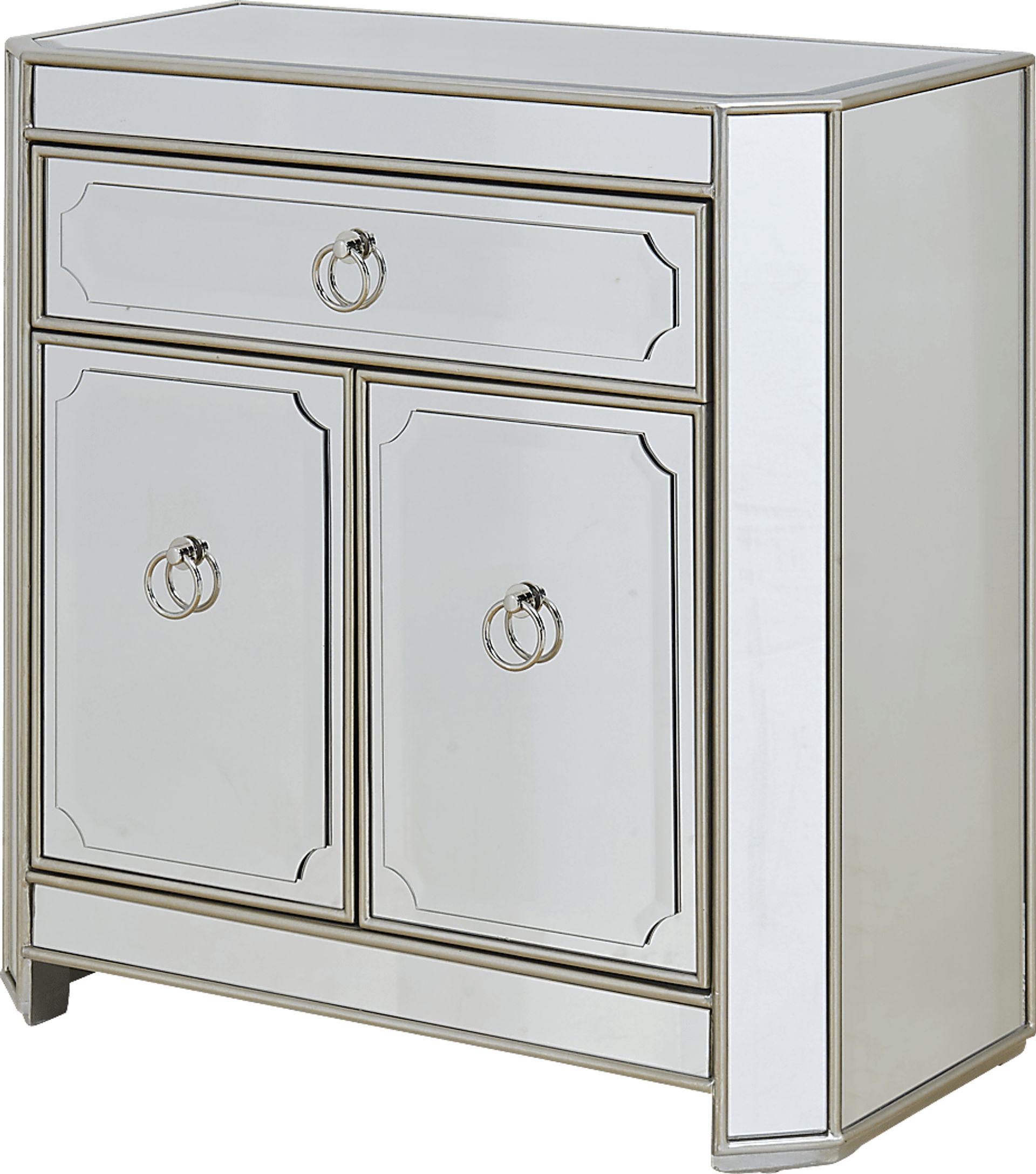 Marnie Platinum Accent Cabinet - Image 1