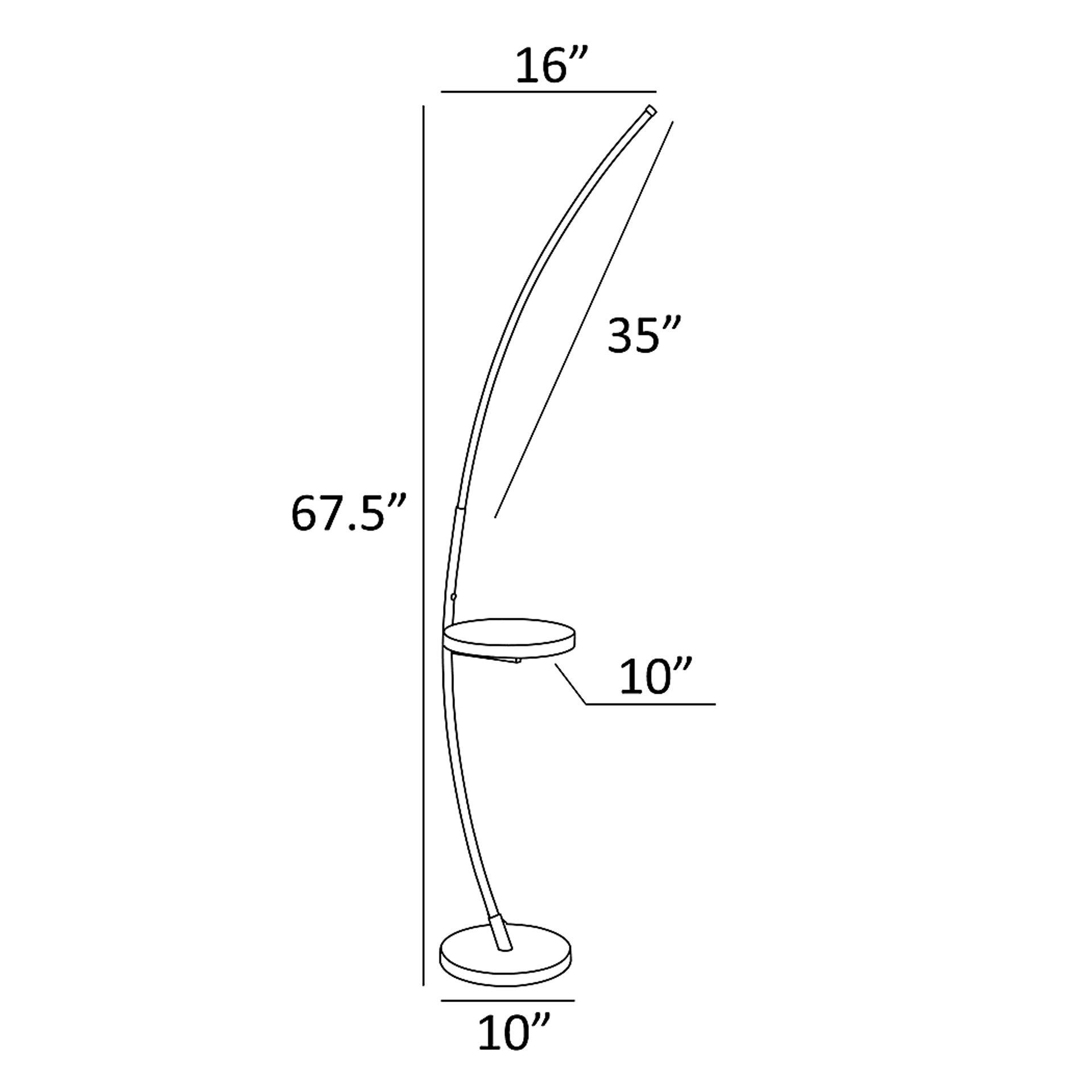 Marona Black Floor Lamp - Image 6