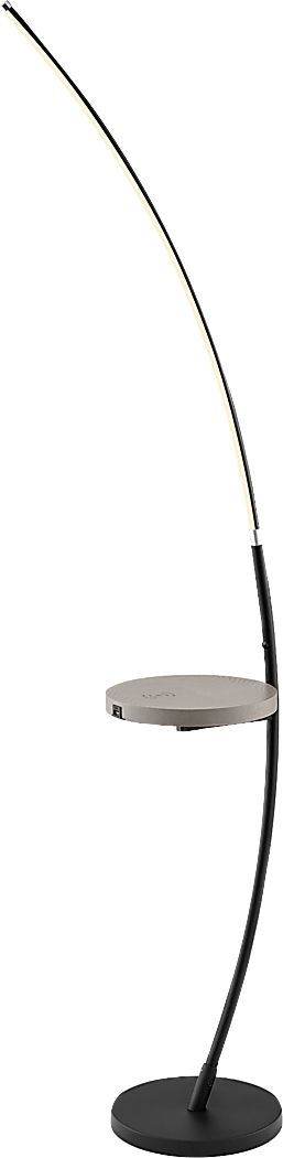 Marona Black Floor Lamp