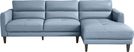 Marotta Leather 2 Pc Right Arm Chaise Sectional