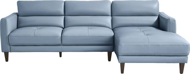 Marotta Ocean Leather 2 Pc Sectional - Thumbnail - Image 1
