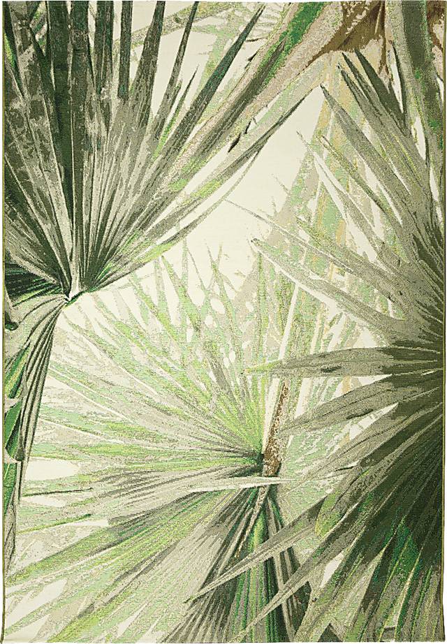Marpond Green 6'8 x 9'4 Indoor/Outdoor Rug - Thumbnail - Image 1