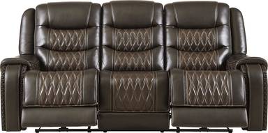 triple power reclining sofa