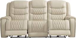 triple power reclining sofa