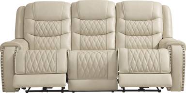 triple power reclining sofa