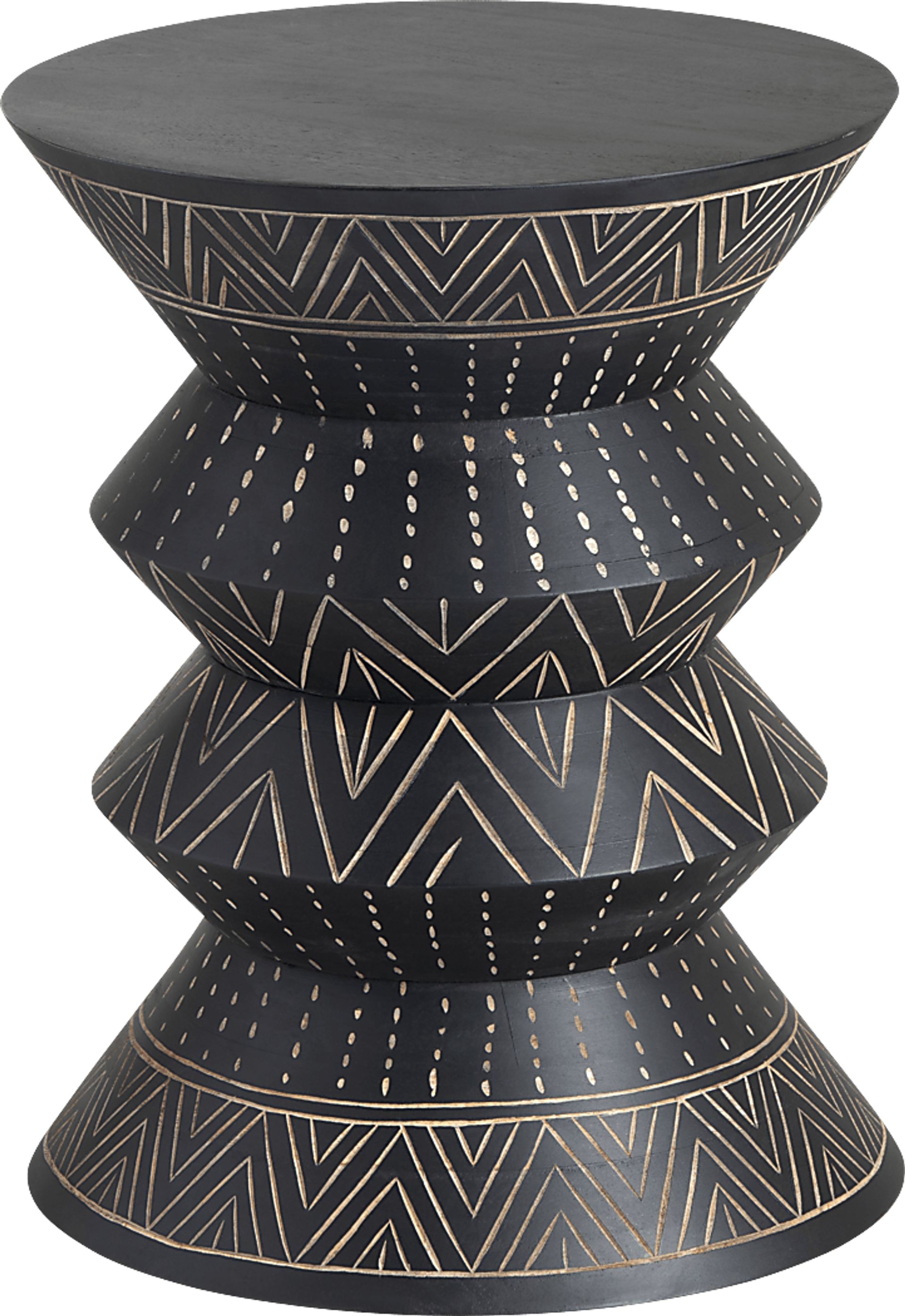 Marquesas Black Accent Table - Image 1