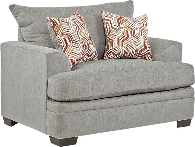 Marquis Heights Pewter Chair - Thumbnail - Image 1