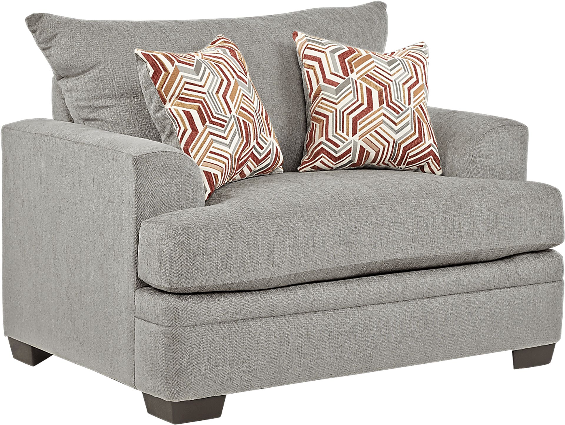 Marquis Heights Pewter Chair - Image 1