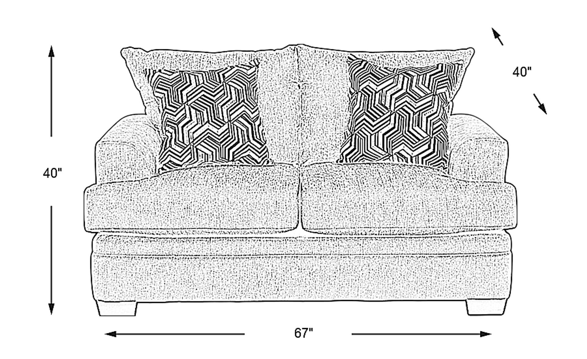Dimension Image. Please refer to the Dimension Tab on this page for dimension details.