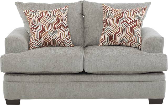 Marquis Heights Pewter Loveseat - Thumbnail - Image 1