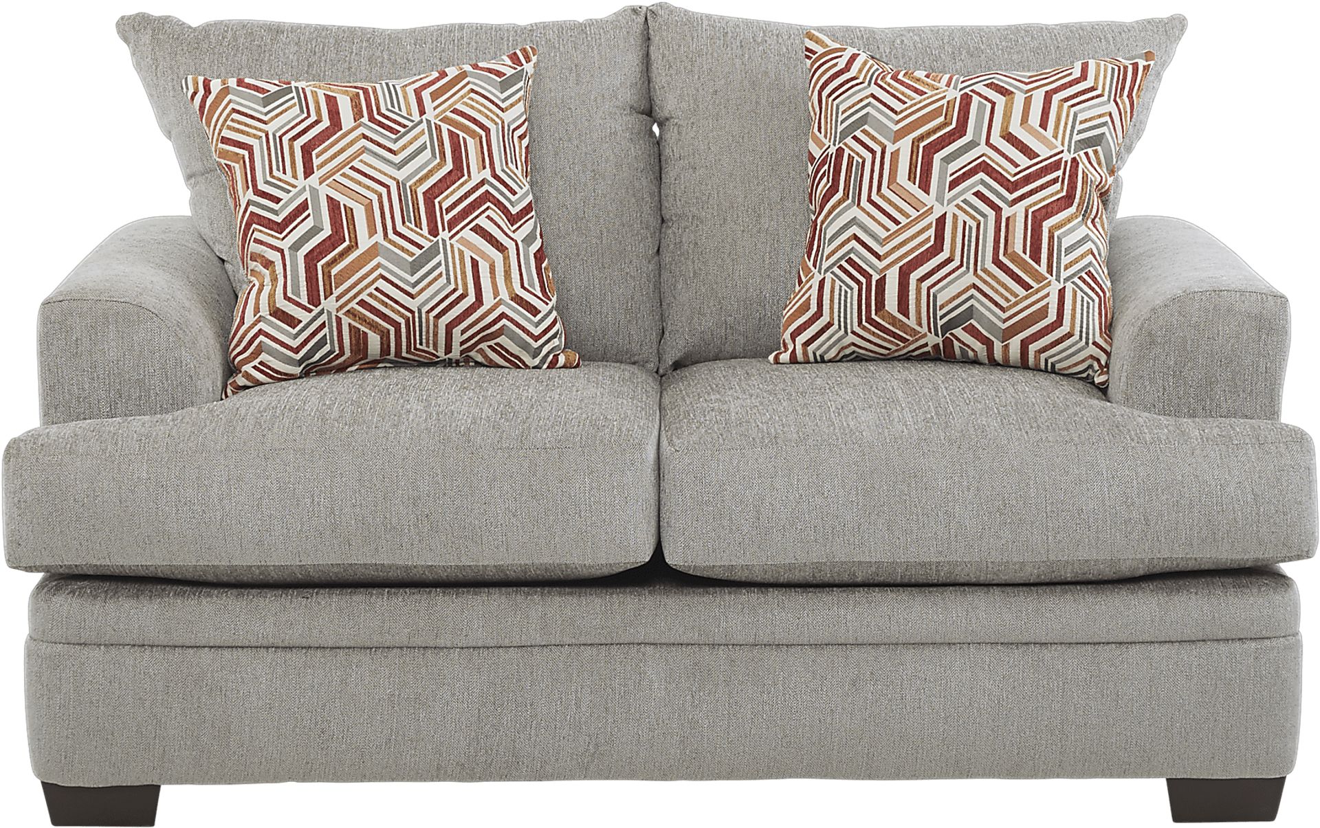 Marquis Heights Pewter Loveseat - Image 1