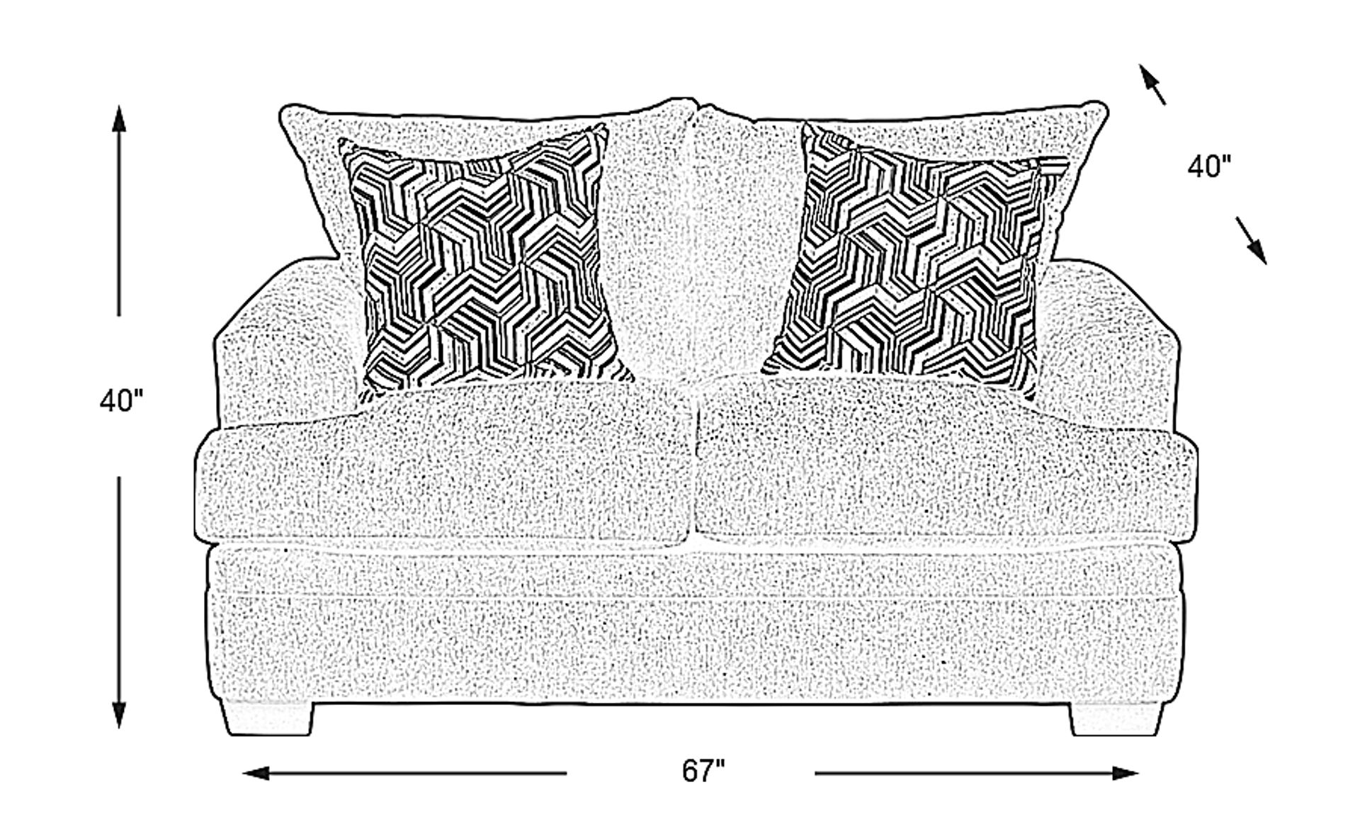 Dimension Image. Please refer to the Dimension Tab on this page for dimension details.