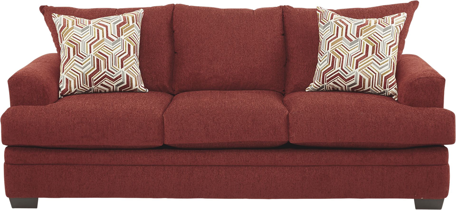 Marquis Heights Red Sofa - Image 1