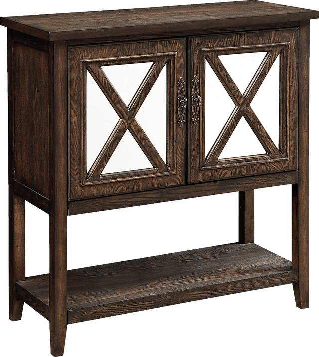 Marrone Brown Accent Cabinet - Thumbnail - Image 1