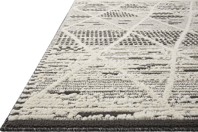 Marsa Black 5'3 x 7'6 Rug - Thumbnail - Image 7