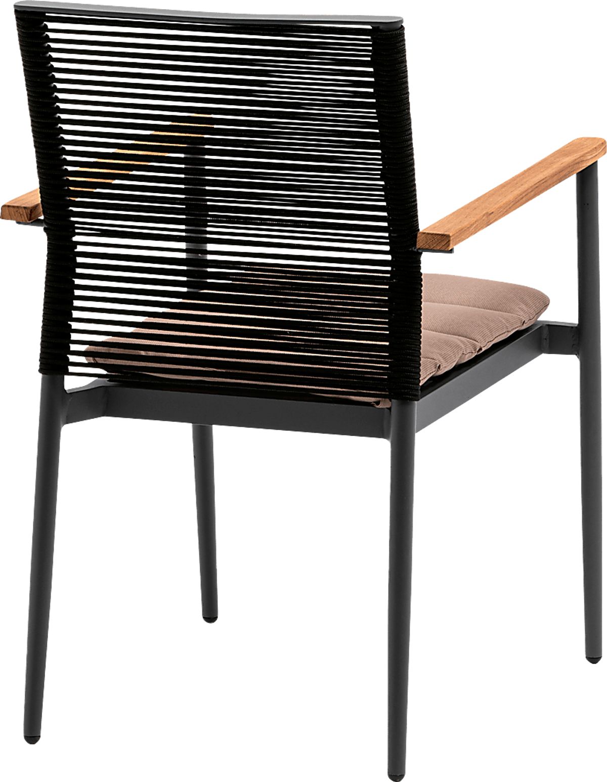 Marsalise Black Nylon,Polyester Fabric Arm Chair, Set Of 2 Rooms to Go