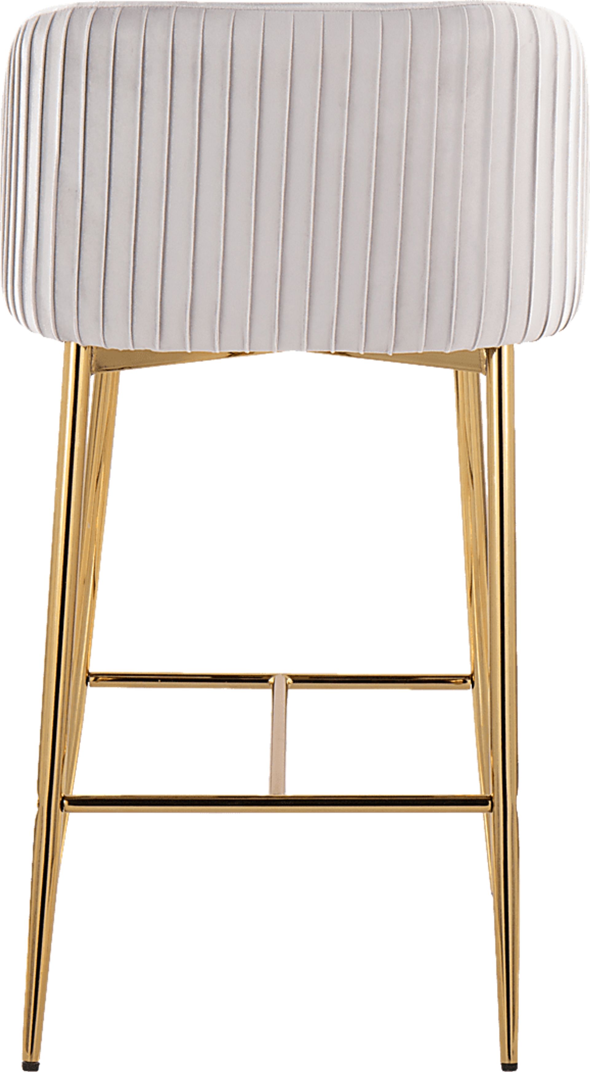 Marsanne I Silver Counter Height Stool, Set of 2 - Image 3