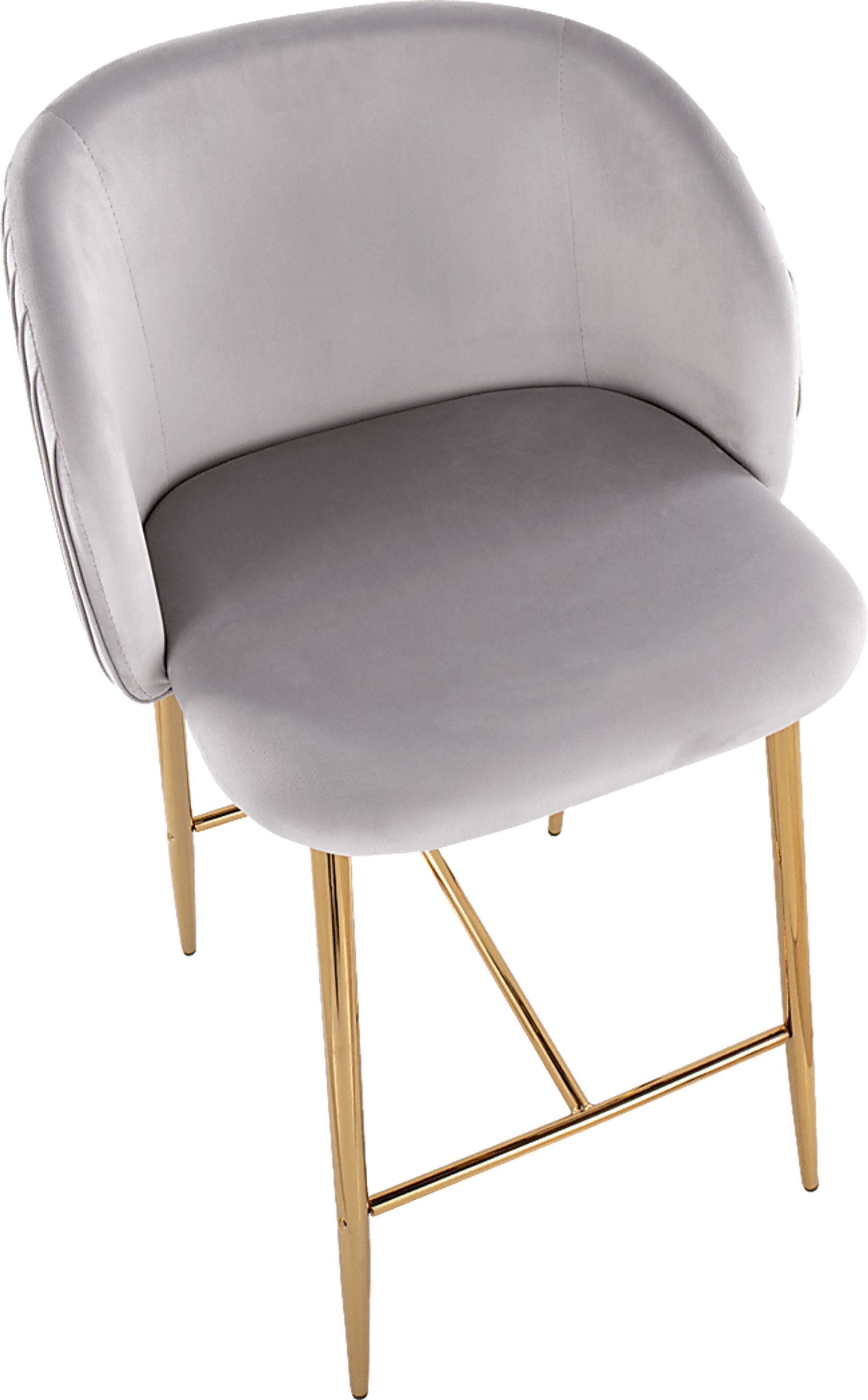 Marsanne I Silver Counter Height Stool, Set of 2 - Image 7