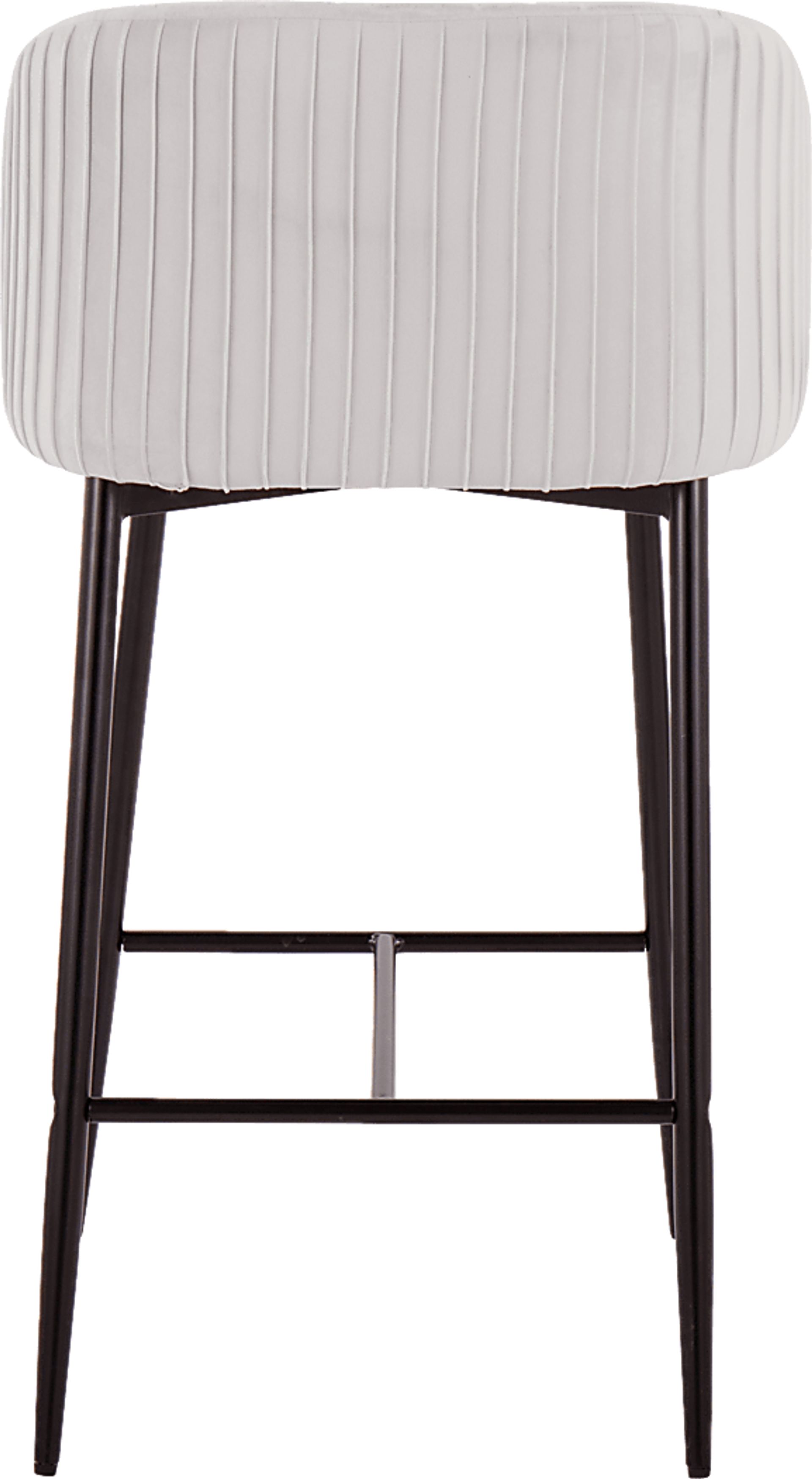 Marsanne II Silver Counter Height Stool, Set of 2 - Image 6