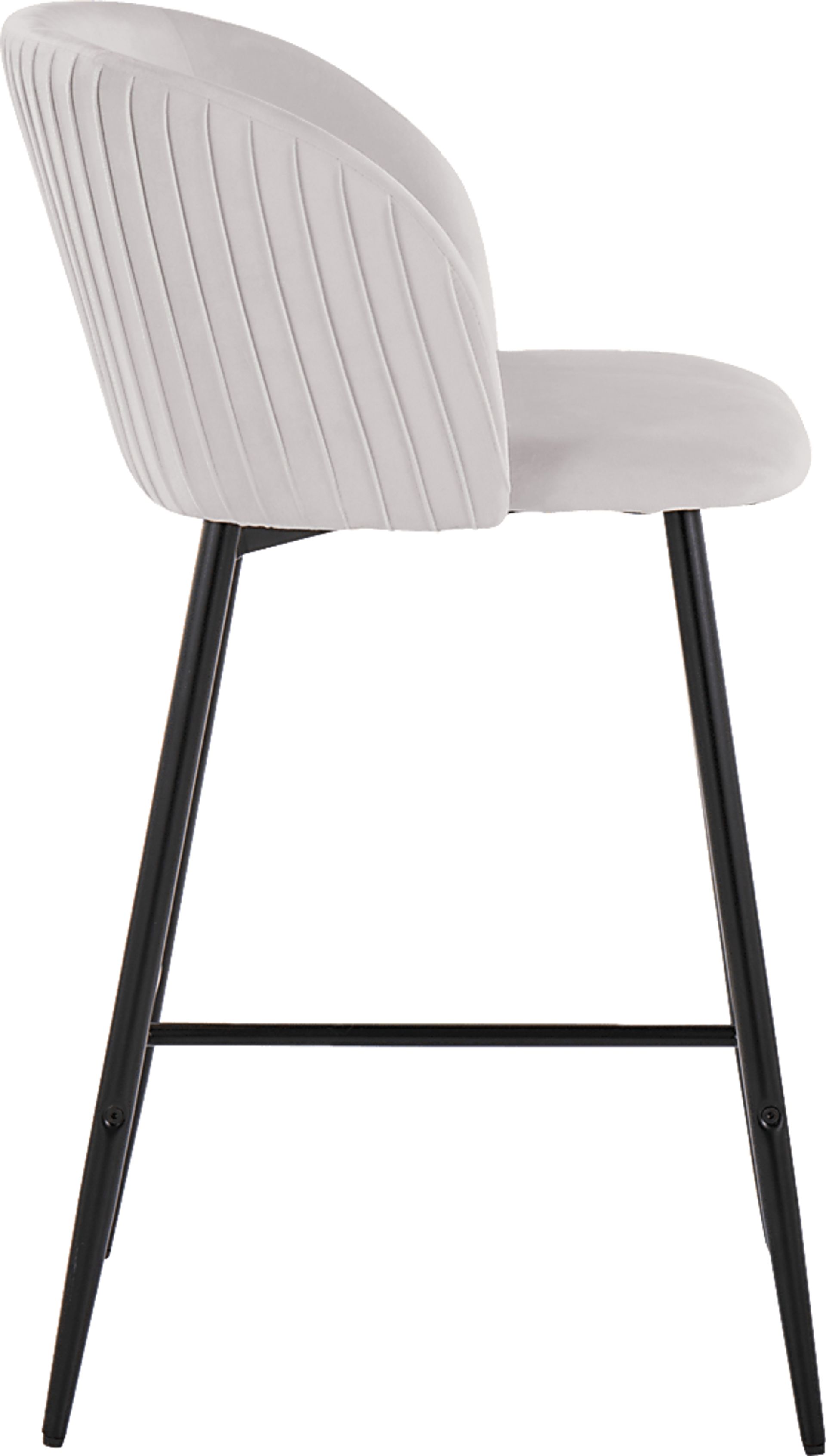 Marsanne II Silver Counter Height Stool, Set of 2 - Image 7