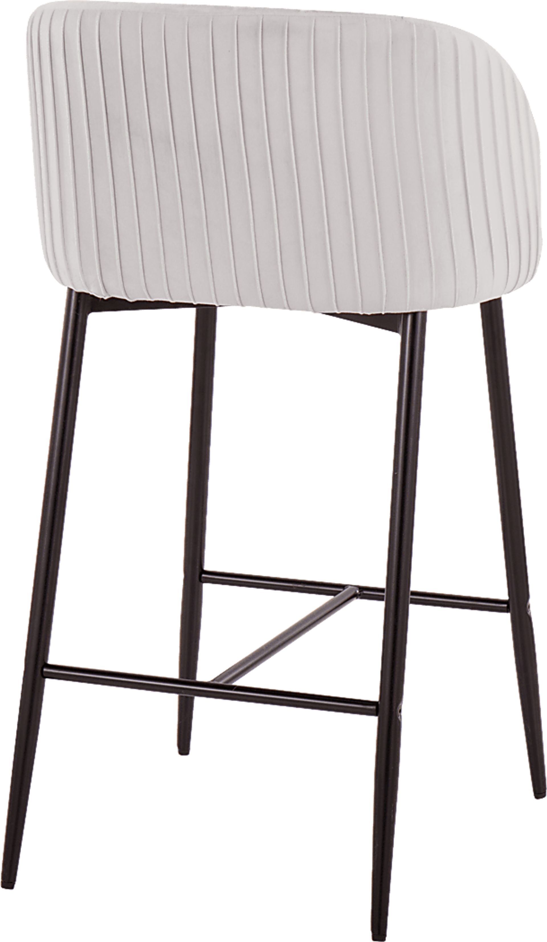 Marsanne II Silver Counter Height Stool, Set of 2 - Image 9