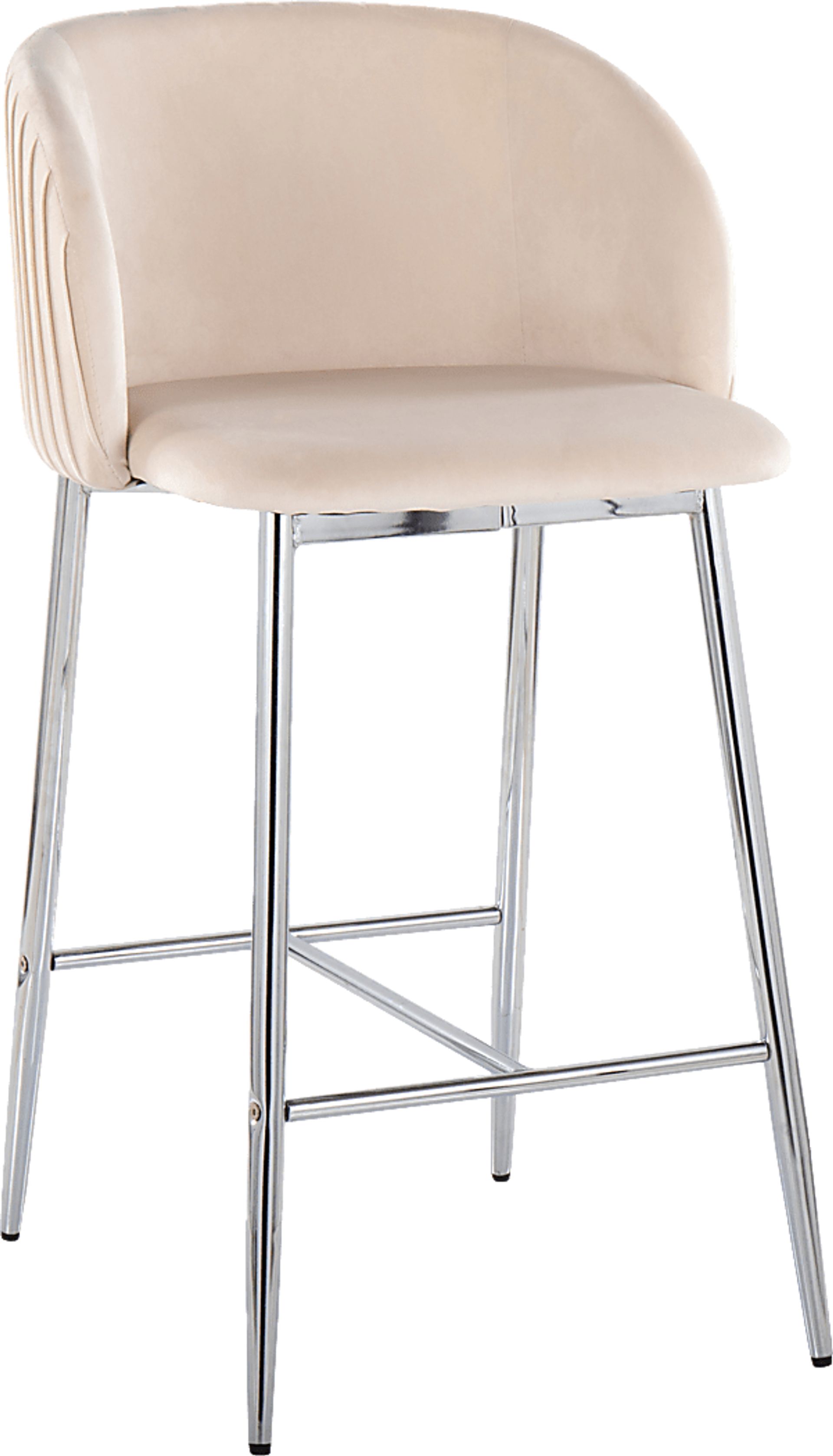 Marsanne III White Counter Height Stool, Set of 2 - Image 3
