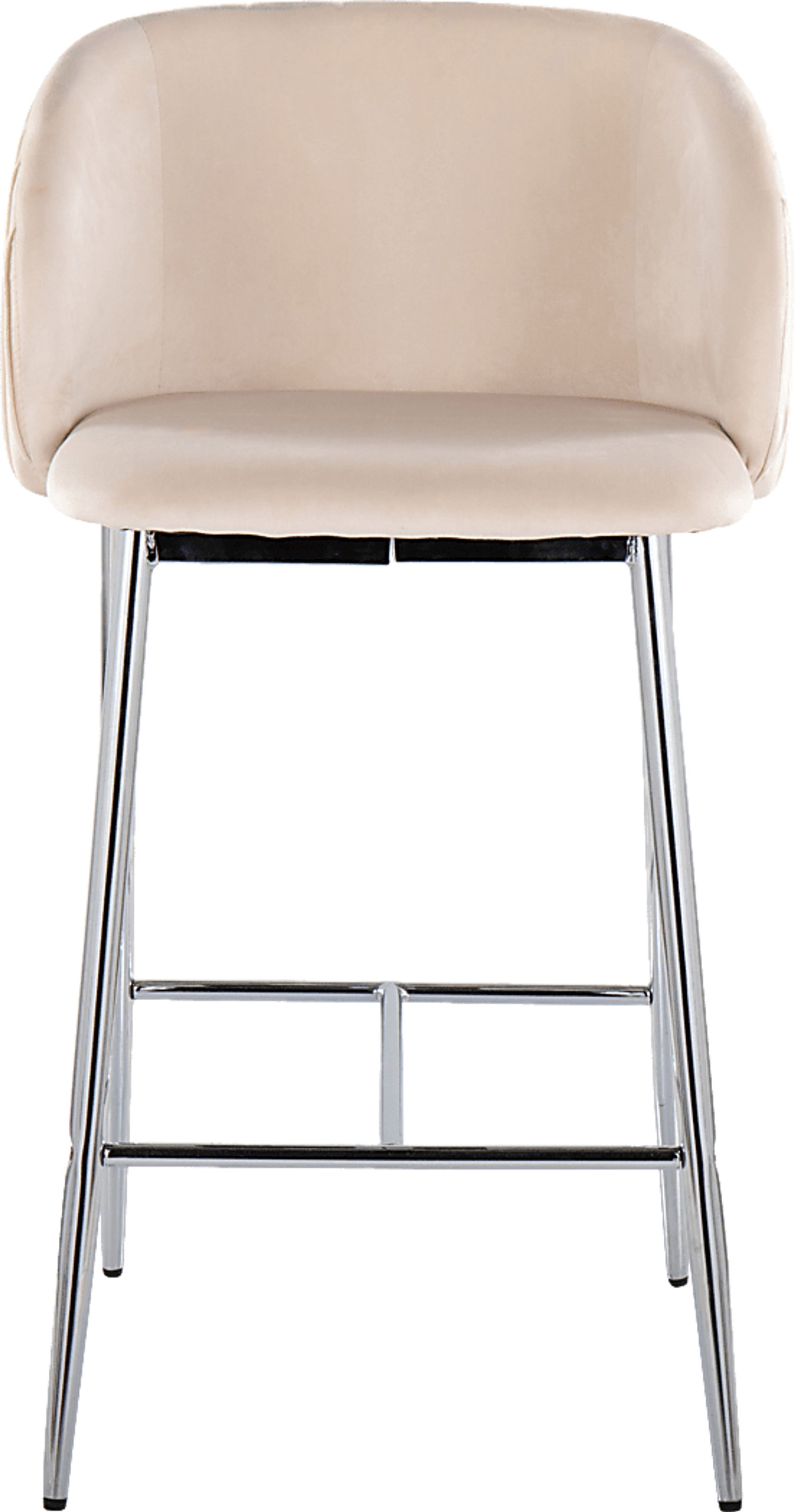 Marsanne III White Counter Height Stool, Set of 2 - Image 4