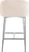 Marsanne III White Counter Height Stool, Set of 2