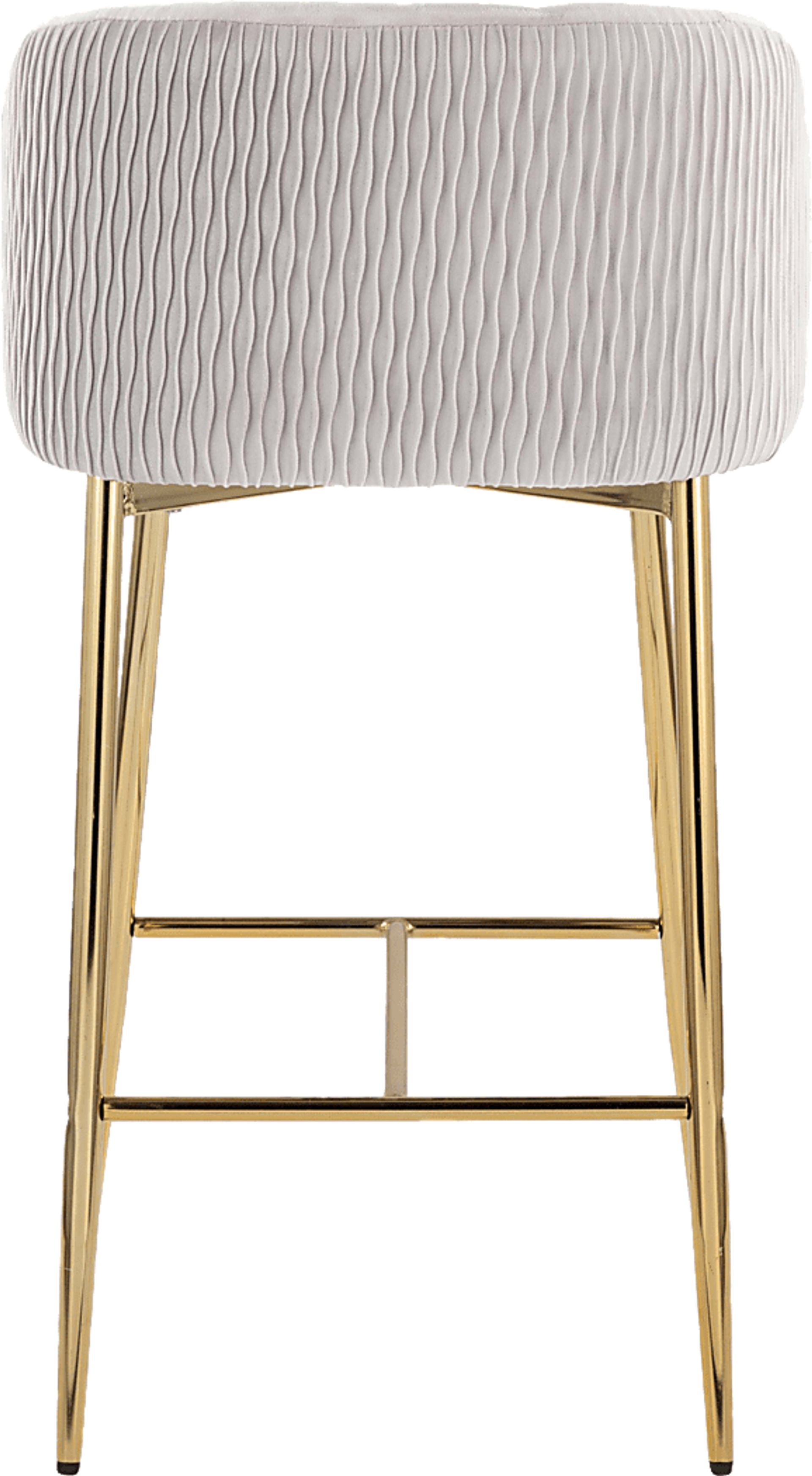 Marsanne IV Silver Counter Height Stool, Set of 2 - Image 6