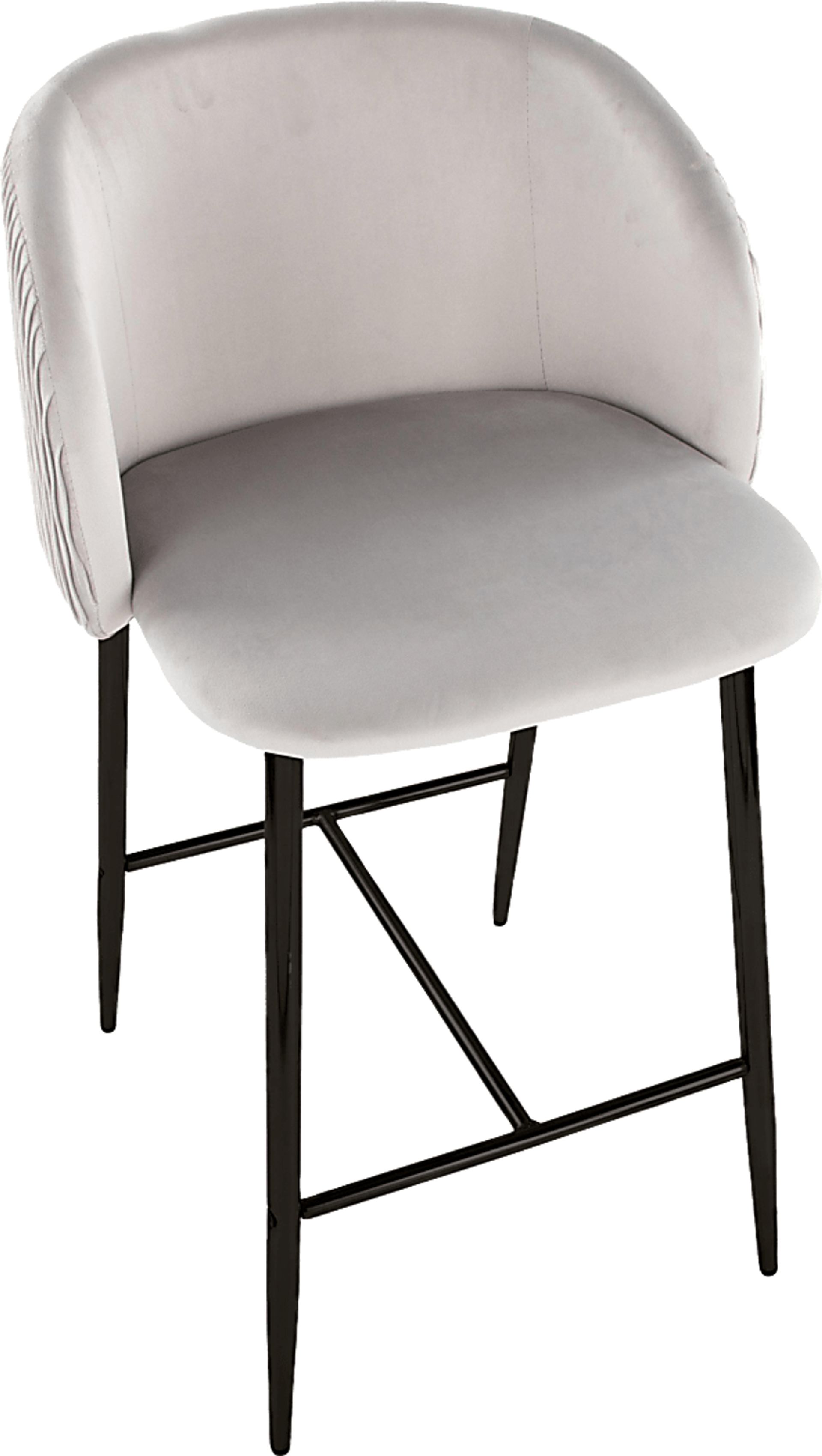 Marsanne V Silver Counter Height Stool, Set of 2 - Image 6