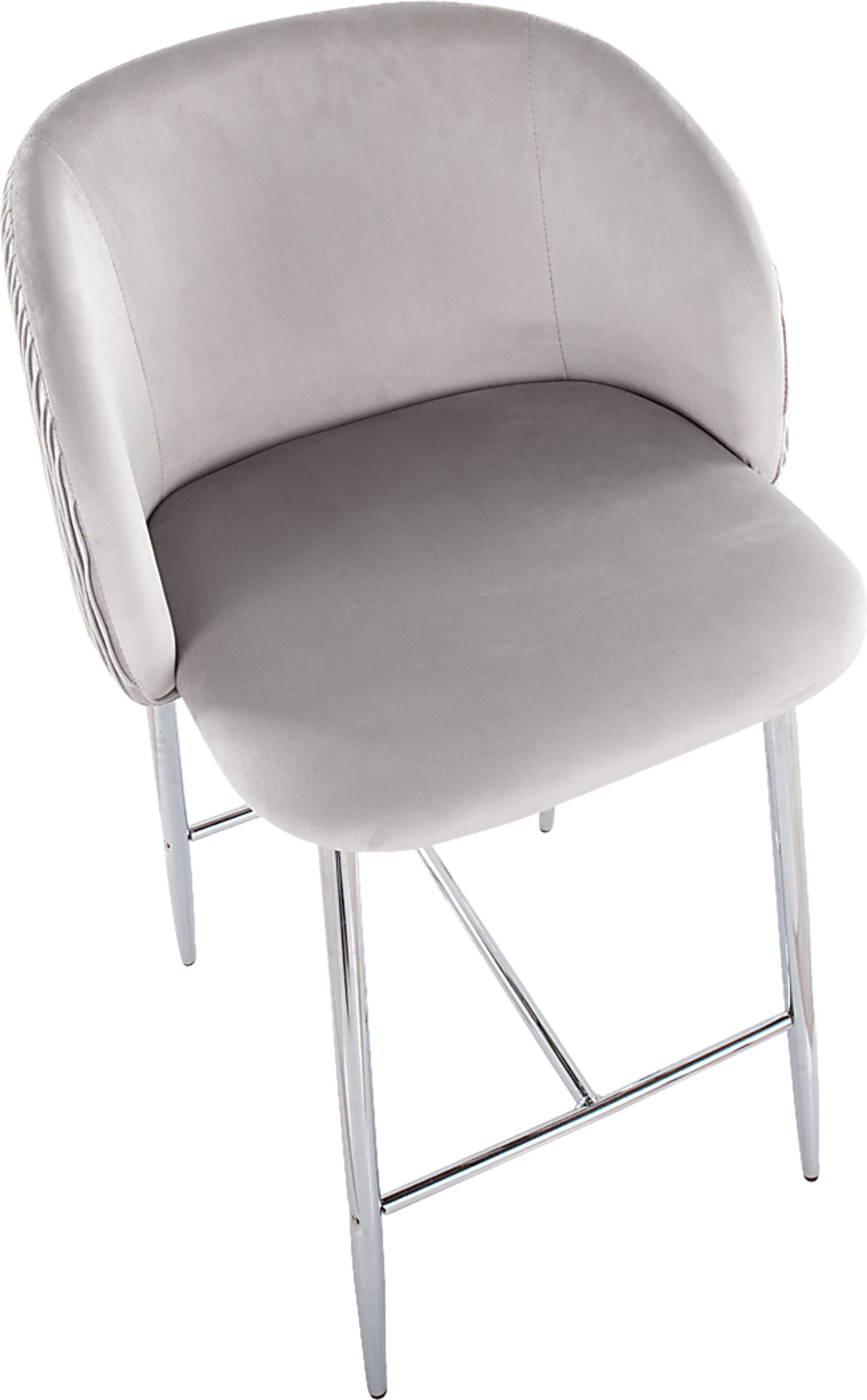 Marsanne VI Silver Counter Height Stool, Set of 2 - Image 8