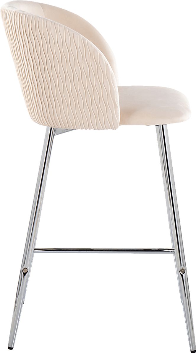 Marsanne VI White Counter Height Stool, Set of 2