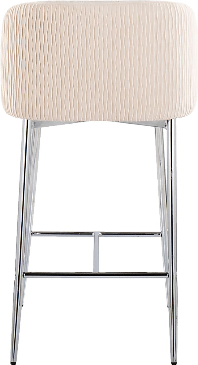 Marsanne VI White Counter Height Stool, Set of 2