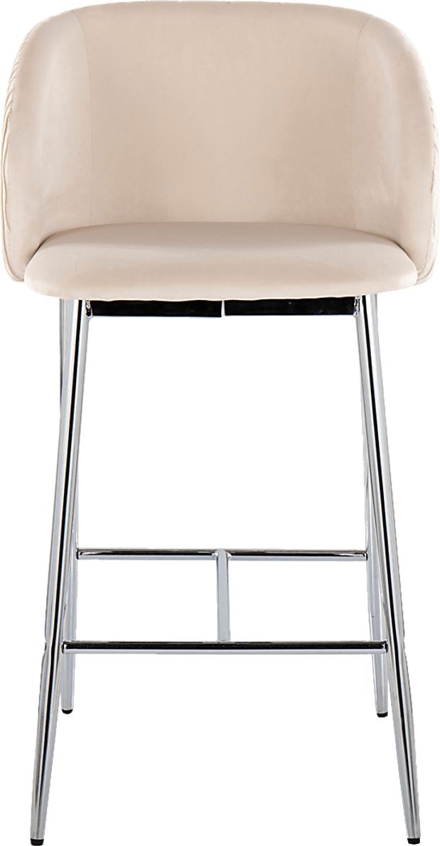 Marsanne VI White Counter Height Stool, Set of 2