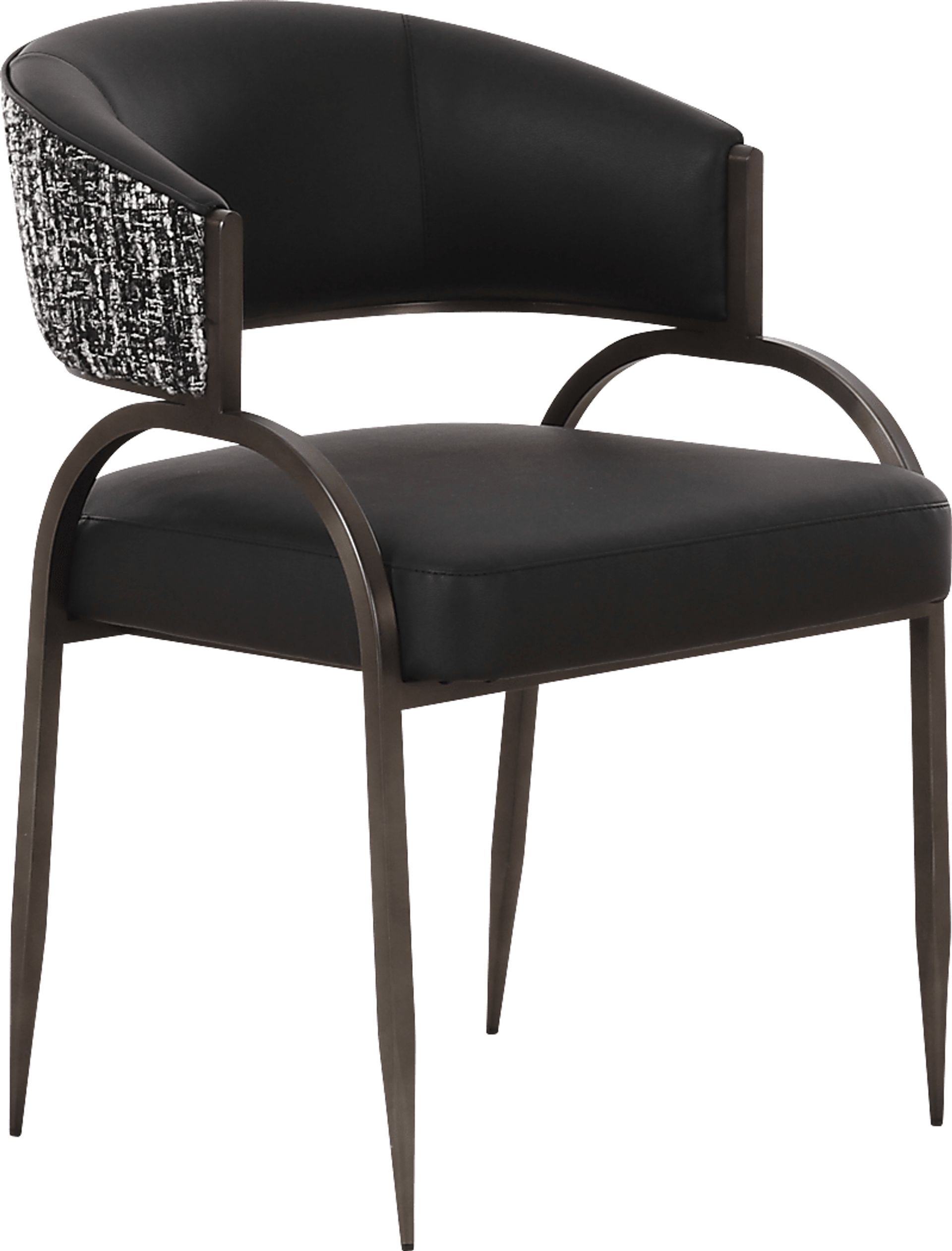 Marscoms I Black Arm Chair - Image 1