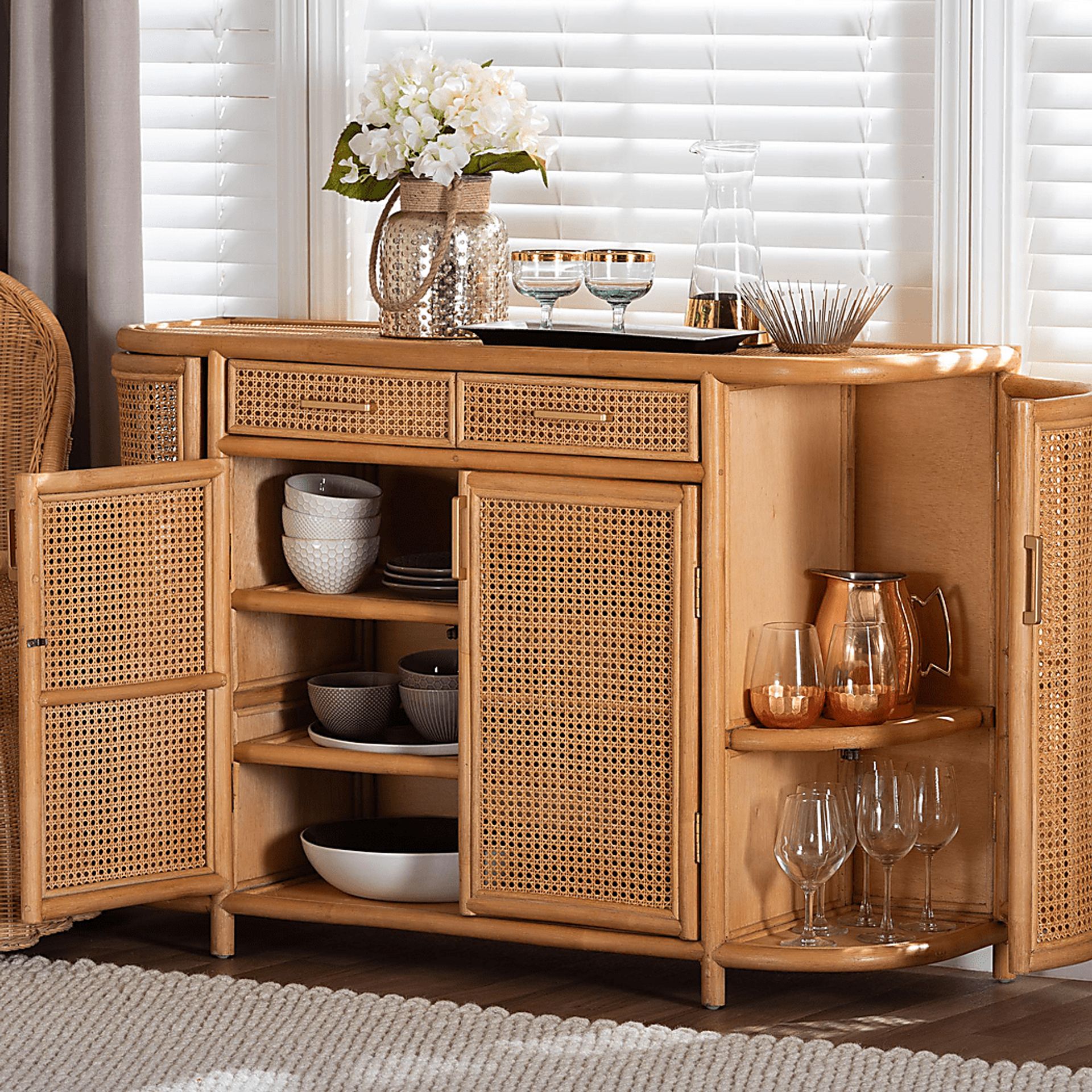 Marsdew Brown Sideboard - Image 3