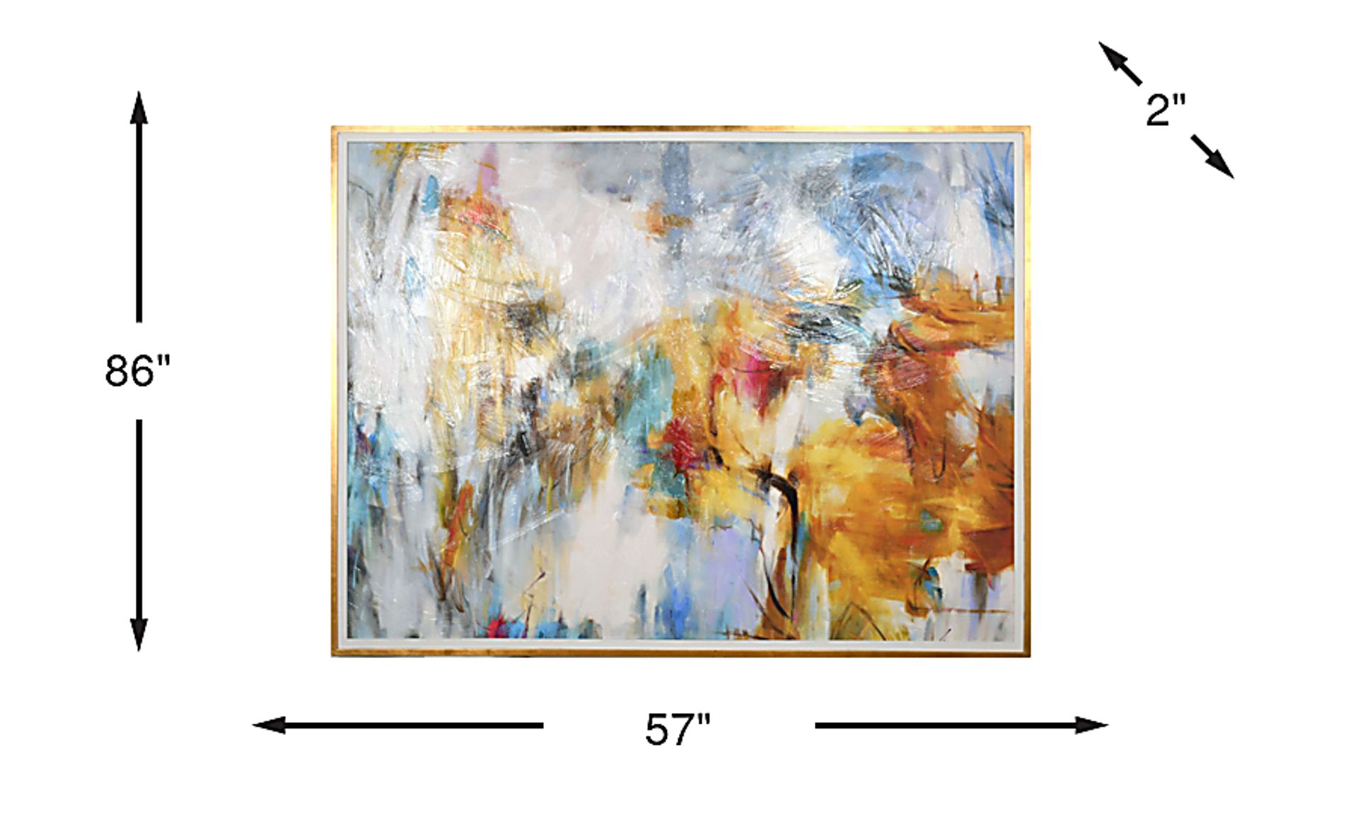 Dimension Image. Please refer to the Dimension Tab on this page for dimension details.