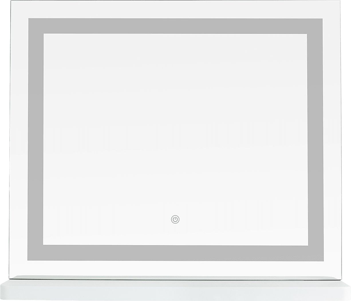 Marshbank I Silver Vanity Mirror