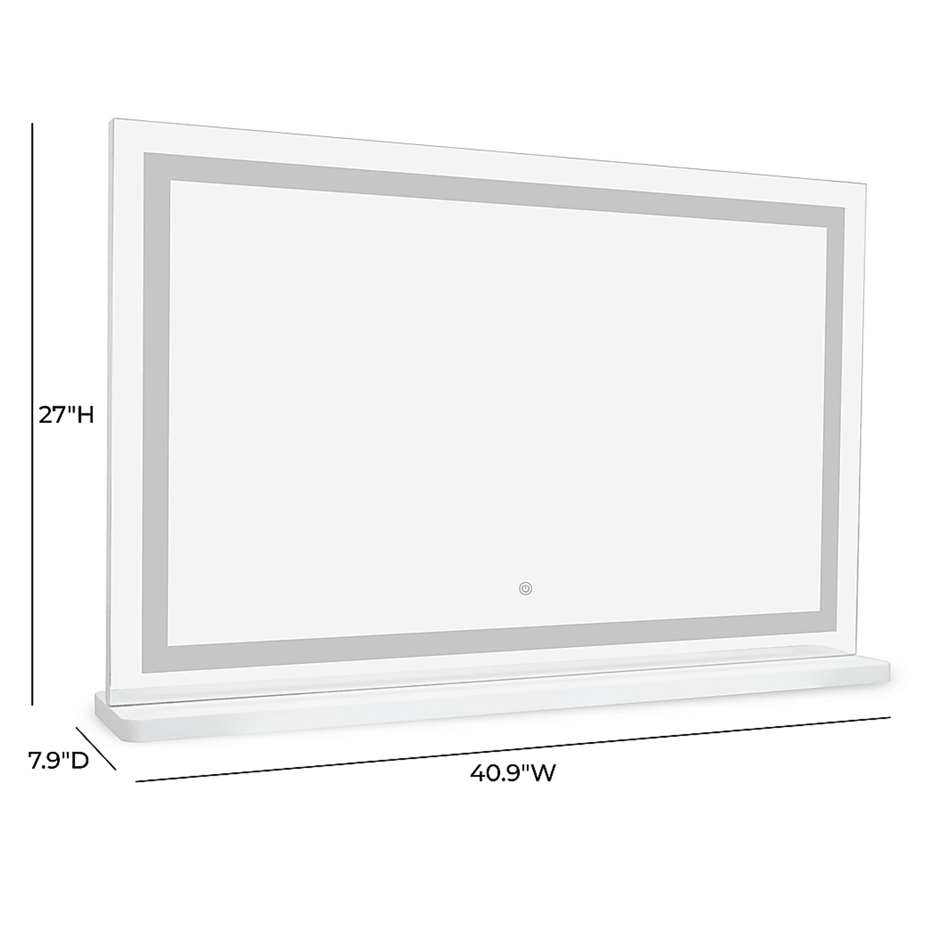 Marshbank II Silver Vanity Mirror - Image 2