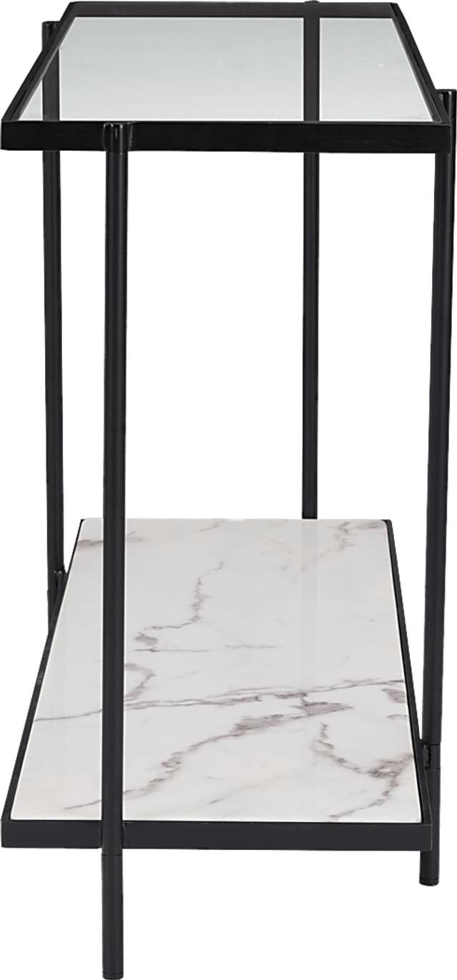 Marsily Black Sofa Table - Thumbnail - Image 2