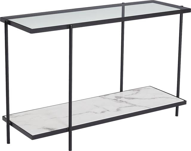 Marsily Black Sofa Table - Thumbnail - Image 1