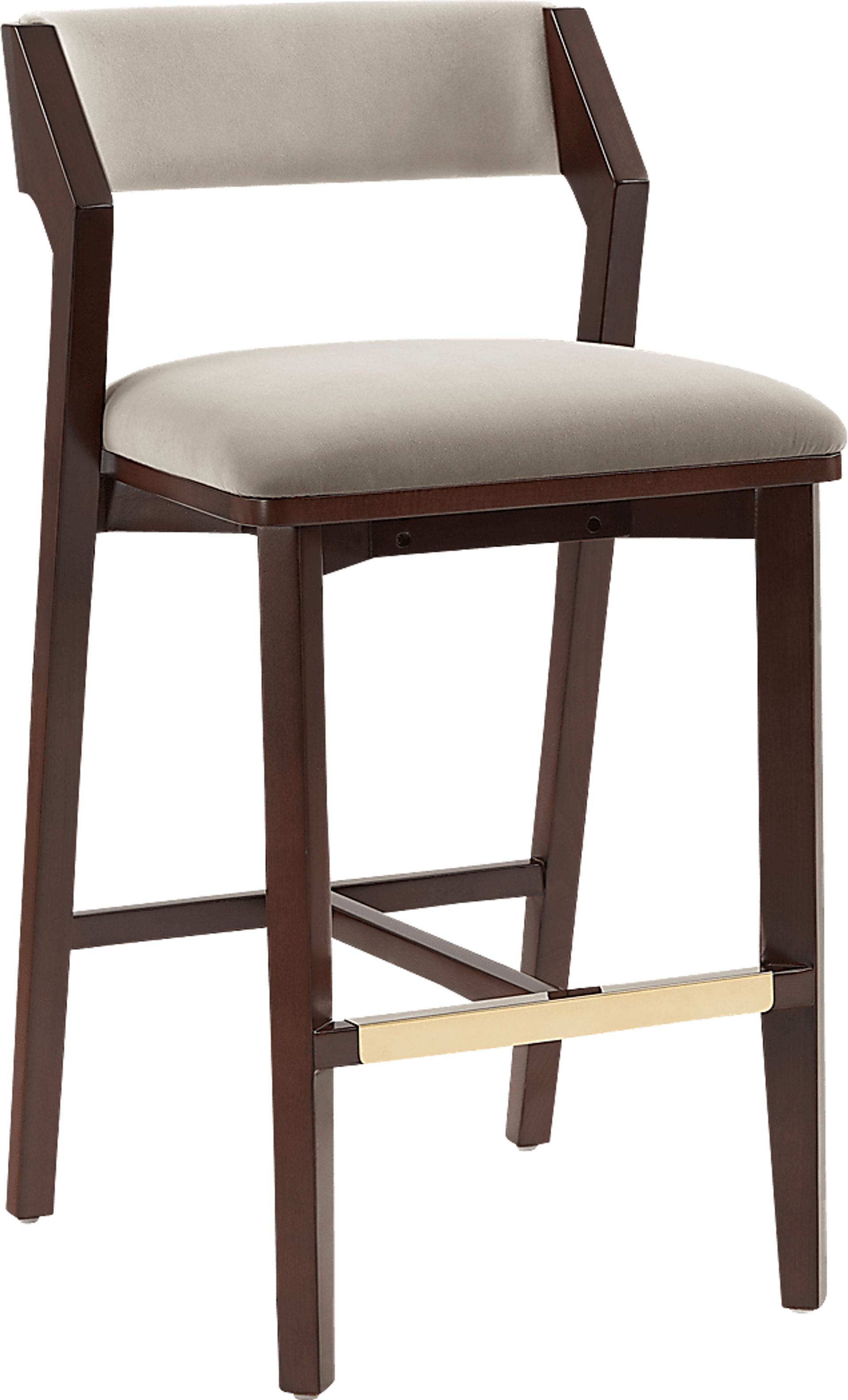 Marspoly Beige Barstool - Image 6