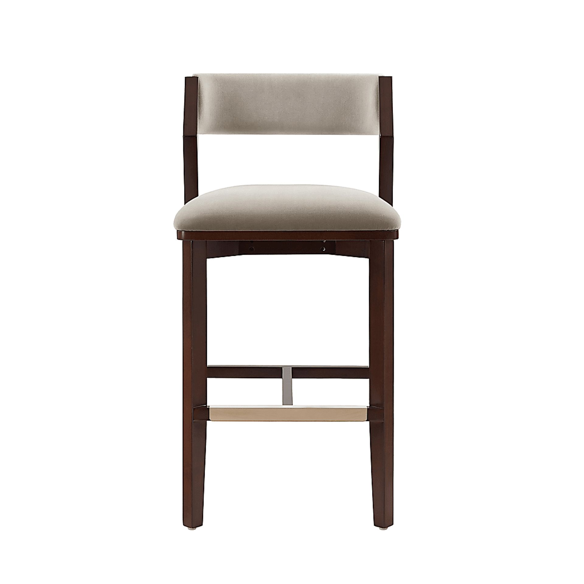 Marspoly Beige Barstool - Image 1