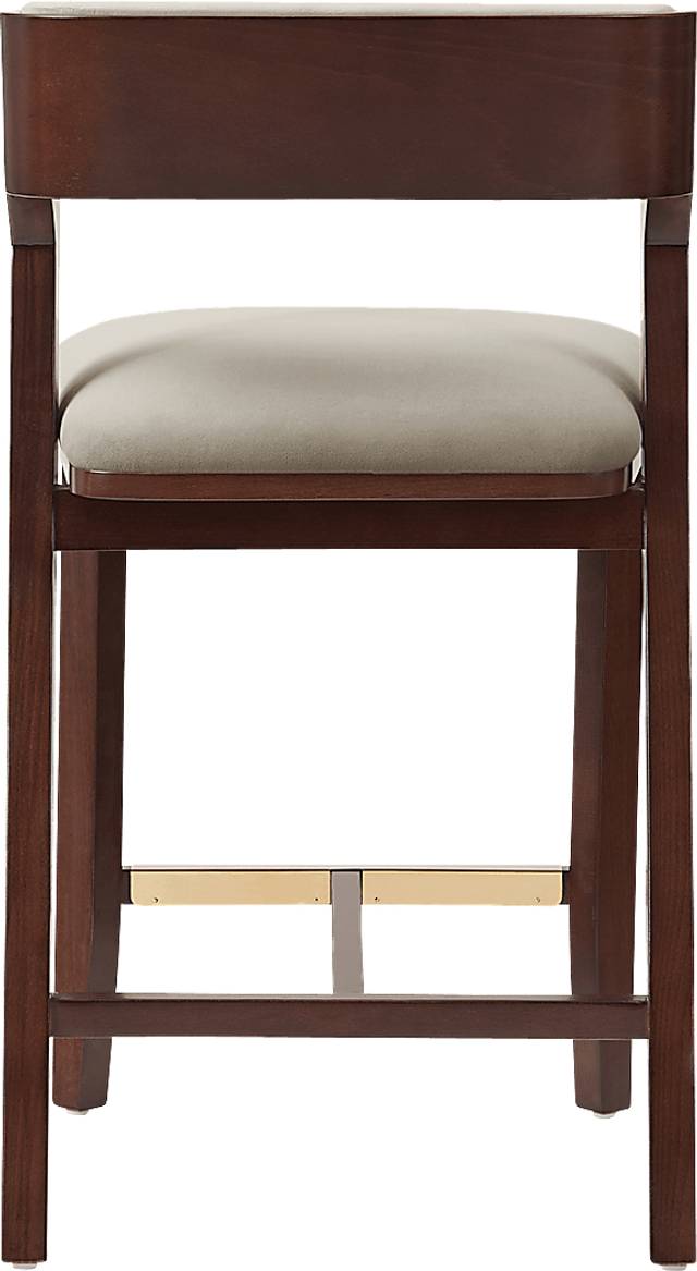 Marspoly Beige Counter Height Stool - Thumbnail - Image 4