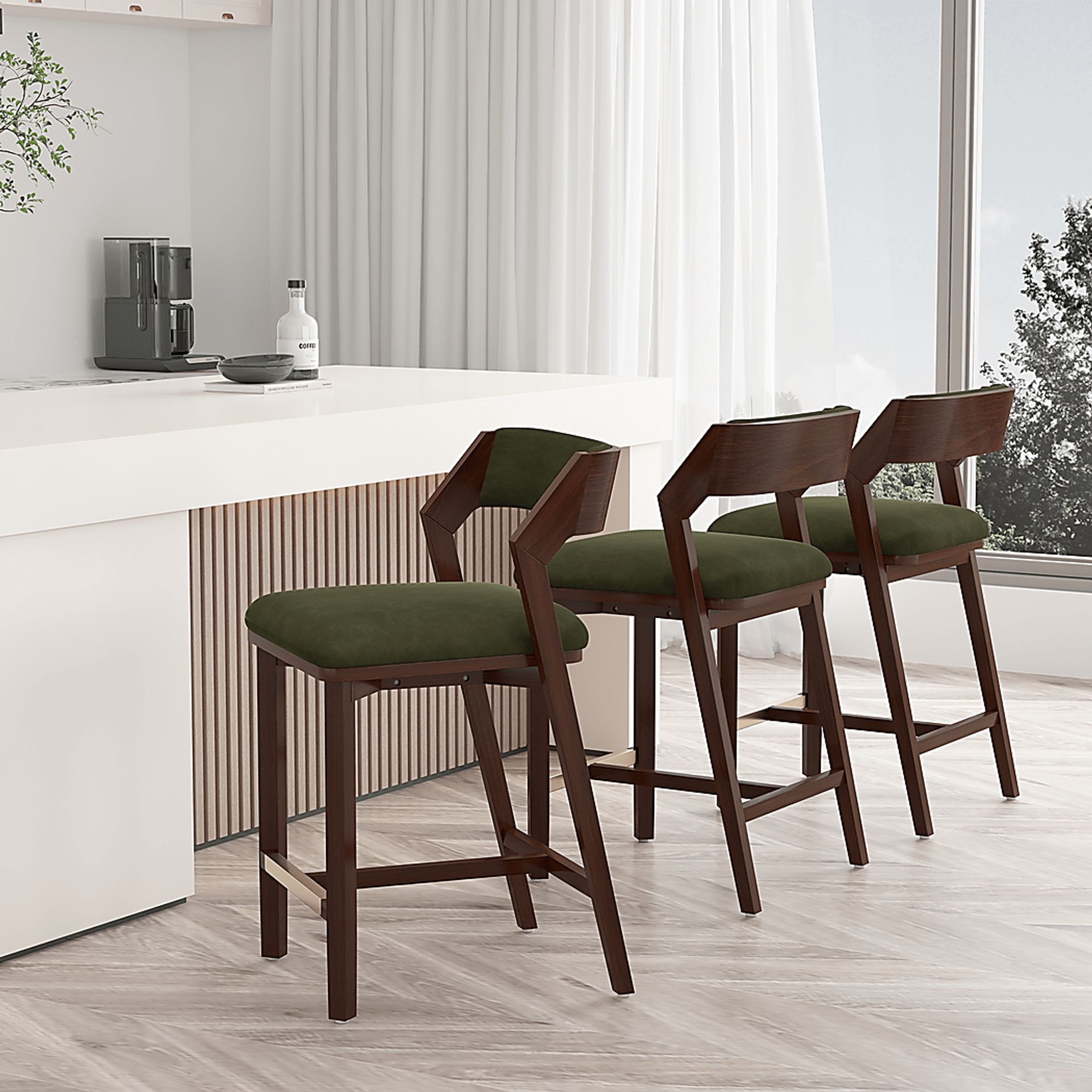 Marspoly Black Counter Height Stool - Image 2