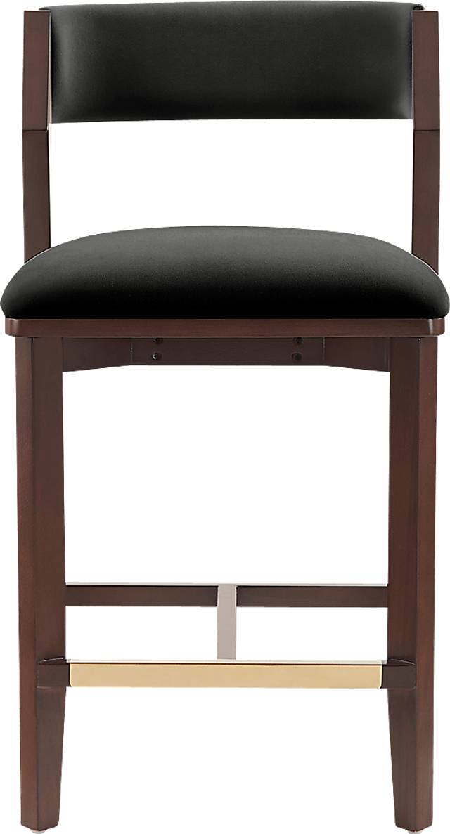 Marspoly Black Counter Height Stool - Thumbnail - Image 1