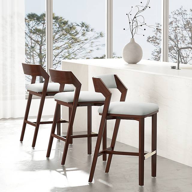Marspoly White Barstool - Thumbnail - Image 2