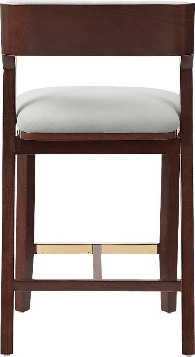 Marspoly White Counter Height Stool - Thumbnail - Image 4
